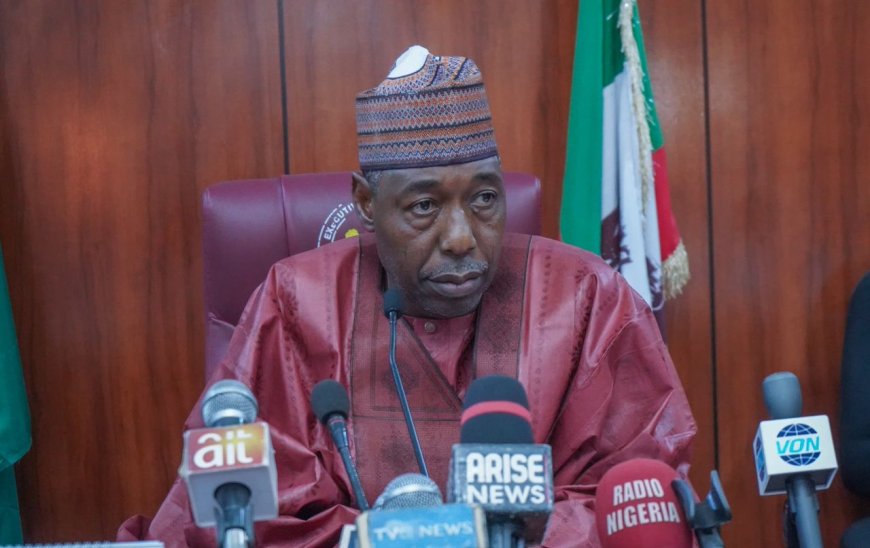 Zulum - I Will Hand Over a More Secure and Prosperous Borno to Gubio .